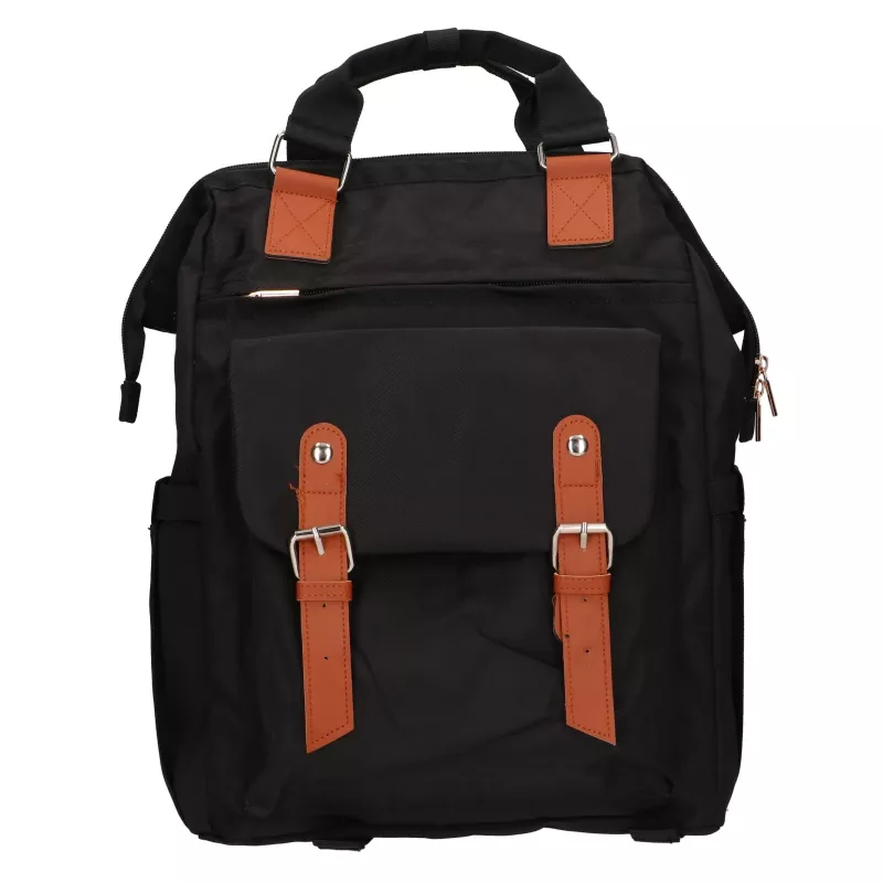 BLACK FOREST KM02 Cabin Travel Backpack 40x30x15 cm + Toiletry Bag Black