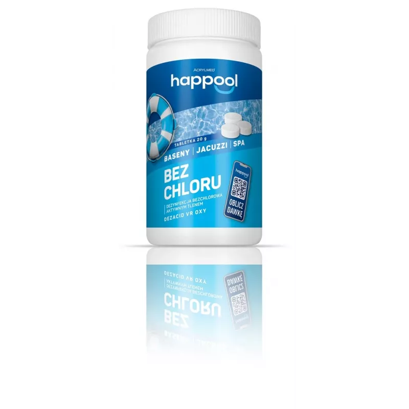 Acrylmed DEZACID VR OXY Tabletės vandens dezinfekcijai deguonimi 20 g 1 kg