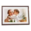 ARZOPA D10 10.1 inch skaitmeninis rėmelis (tamsiai rudas) - 1280x800 IPS jutiklinis ekranas, 32GB, Wi-Fi