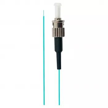 EFB Elektronik Fiber Pigtail ST OM3 Aqua 2m