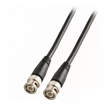 EFB Elektronik Coaxial Cable RG59 C/U 75 Ohm 2 x Straight Plugs 5.0 m