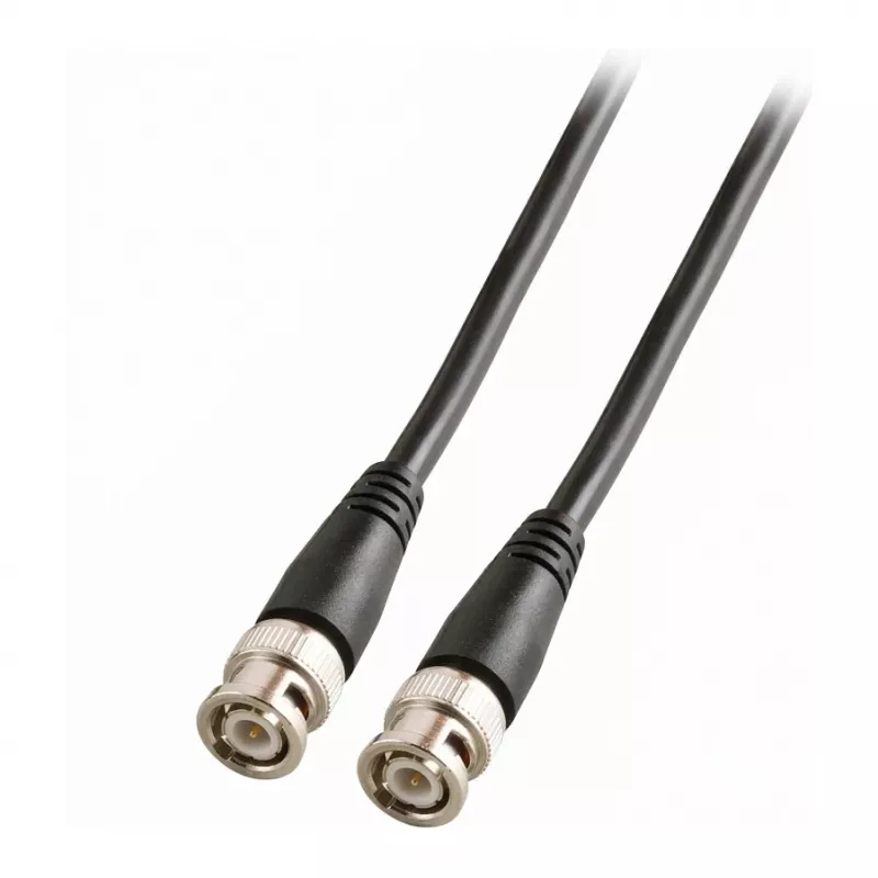 EFB Elektronik Coaxial Cable RG59 C/U 75 Ohm 2 x Straight Plugs 5.0 m