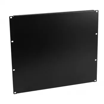 EFB Elektronik 19 inch 9U Blanking Panel RAL9005 Jet Black