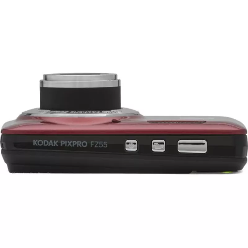 Kodak PIXPRO FZ55 16MP Compact Camera 5x Optical Zoom 2.7 inch LCD Red