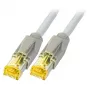 EFB Elektronik Cat.6A S/FTP LSZH Patch Cable RJ-45 Male to RJ-45 Male 0,25m Pilka
