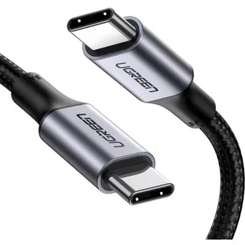 UGREEN USB-C į USB-C Alu Case su pynute 1m