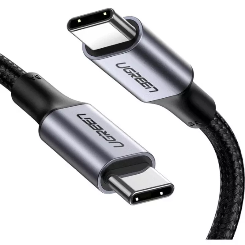 UGREEN USB-C į USB-C Alu Case su pynute 1m