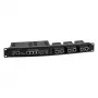 ALLNET 4-Port Gigabit LT-PoE 90W Unmanaged Switch su 19 inch 1HE Patch Panel