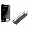 Conceptronic 7 prievadų USB 2.0 šakotuvas su maitinimo adapteriu - juodas (HUBBIES08BP)