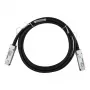 BlueOptics Networks 10312 suderinamas BlueLAN QSFP+ tiesioginio prijungimo varinis kabelis, 40GBASE-CR4, 1 m, 30AWG, pasyvus