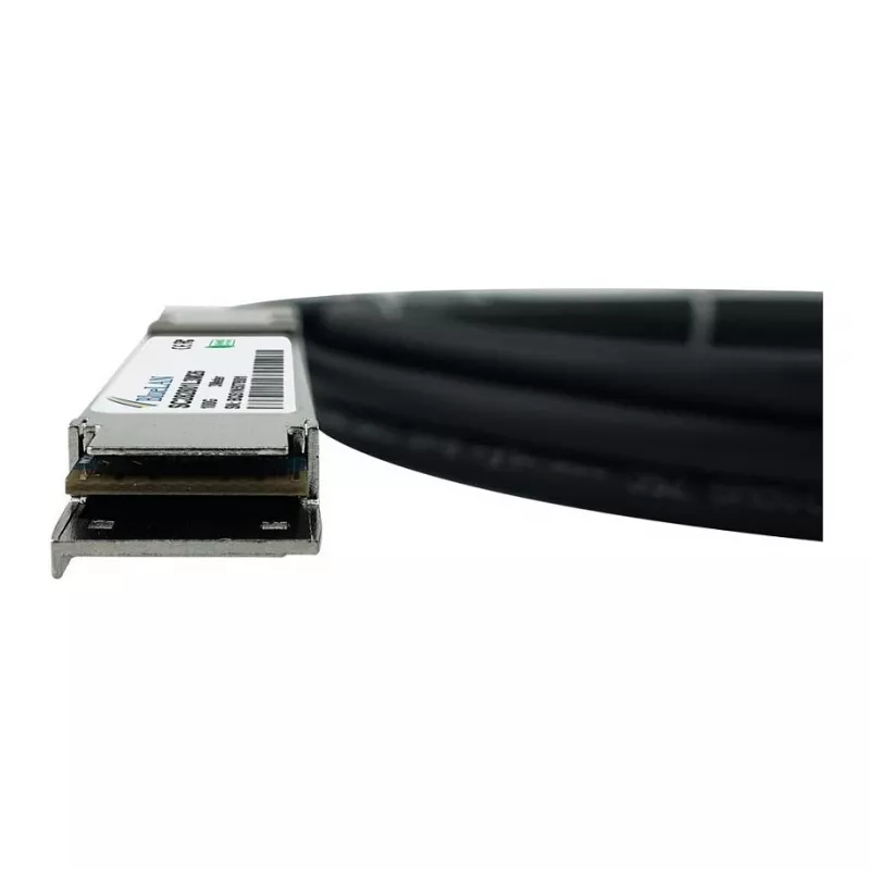 BlueLAN 10411-BL suderinamas Extreme Networks QSFP28 tiesioginio prijungimo kabelis, 100GBASE-CR4, InfiniBand EDR, 30AWG, 1 metras