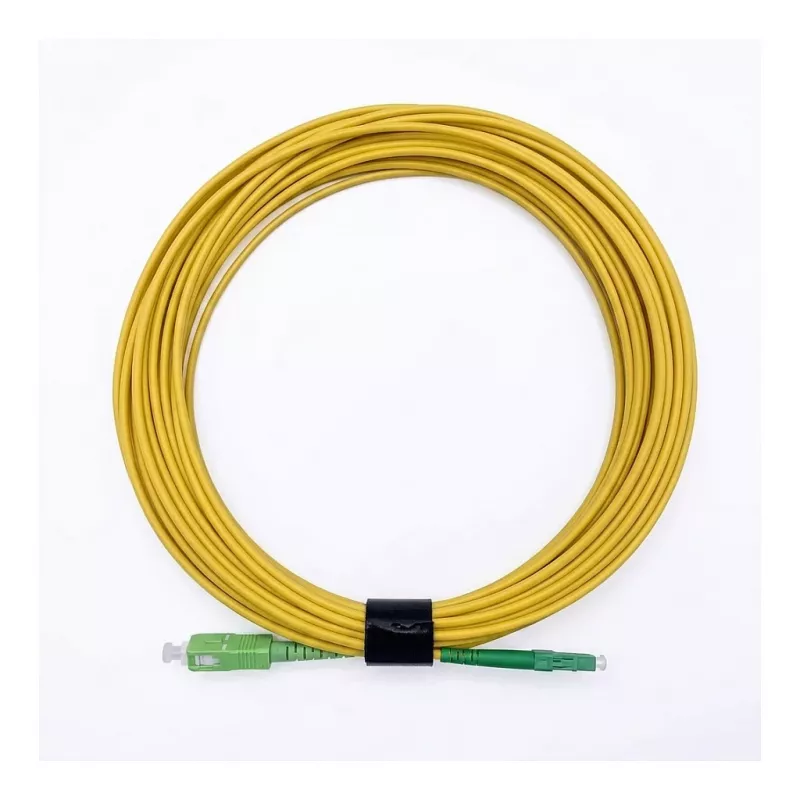 EFB Simplex Patchkabel SC/APC-SC/APC OS2 G657A2 5m LSZH 3mm gelb