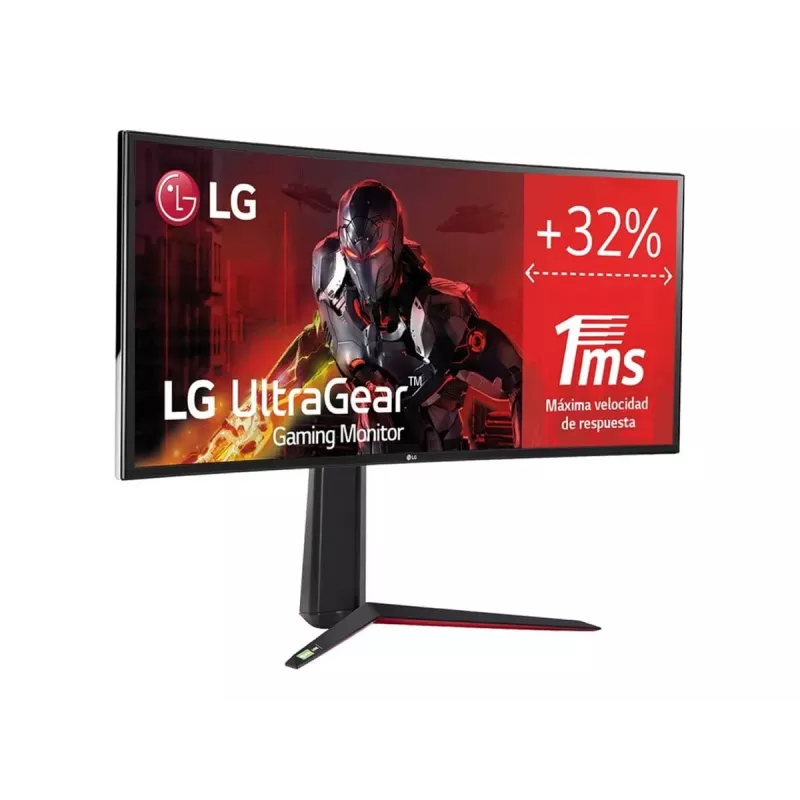 LG UltraGear 34GN850P-B 34 colių Nano IPS žaidimų monitorius, UWQHD, 160Hz, 1ms, suderinamas su G-Sync, FreeSync Premium, DisplayHDR 400