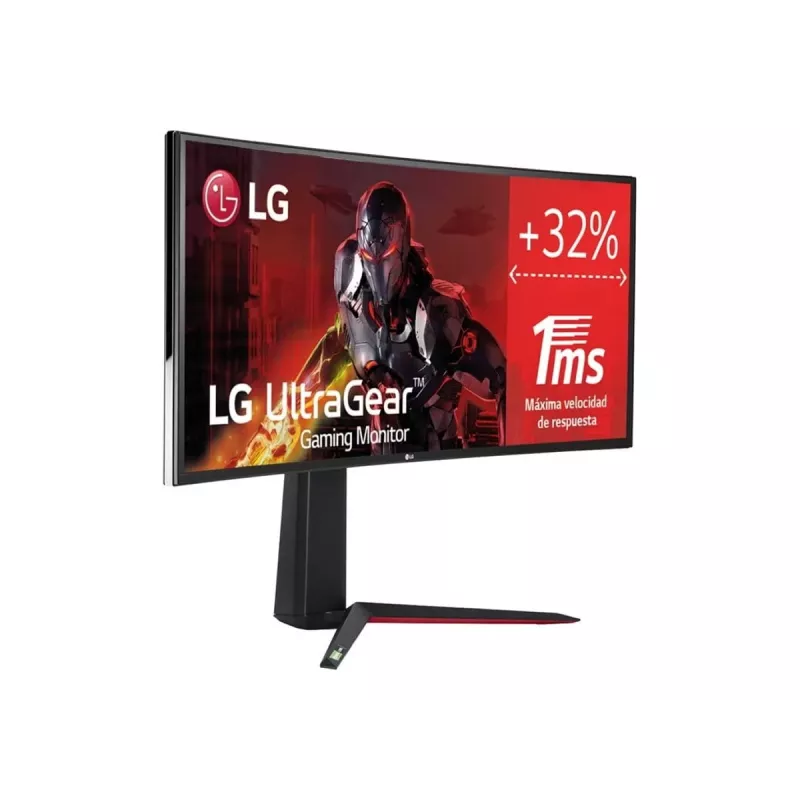 LG UltraGear 34GN850P-B 34 colių Nano IPS žaidimų monitorius, UWQHD, 160Hz, 1ms, suderinamas su G-Sync, FreeSync Premium, DisplayHDR 400
