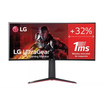 LG UltraGear 34GN850P-B 34 colių Nano IPS žaidimų monitorius, UWQHD, 160Hz, 1ms, suderinamas su G-Sync, FreeSync Premium, DisplayHDR 400