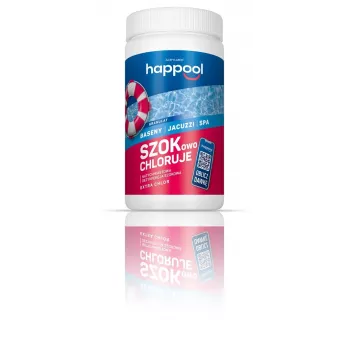 Acrylmed EXTRA CHLOR granulės, skirtos dumblių, grybelių ir bakterijų kontrolei baseinuose, 1 kg