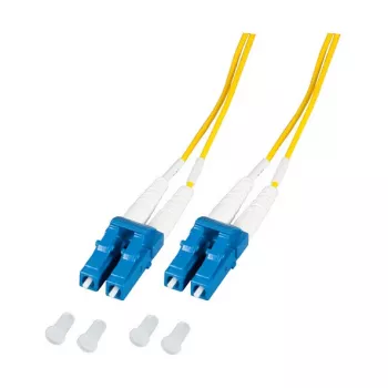 EFB-ELEKTRONIK Duplex Patch Cable LC-LC OS2 G652D 10m LSZH Yellow