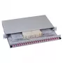 EFB-ELEKTRONIK Splice Box LC 50/125µm OM4 Extractable 24 Pigtails / 12 Couplers 1U