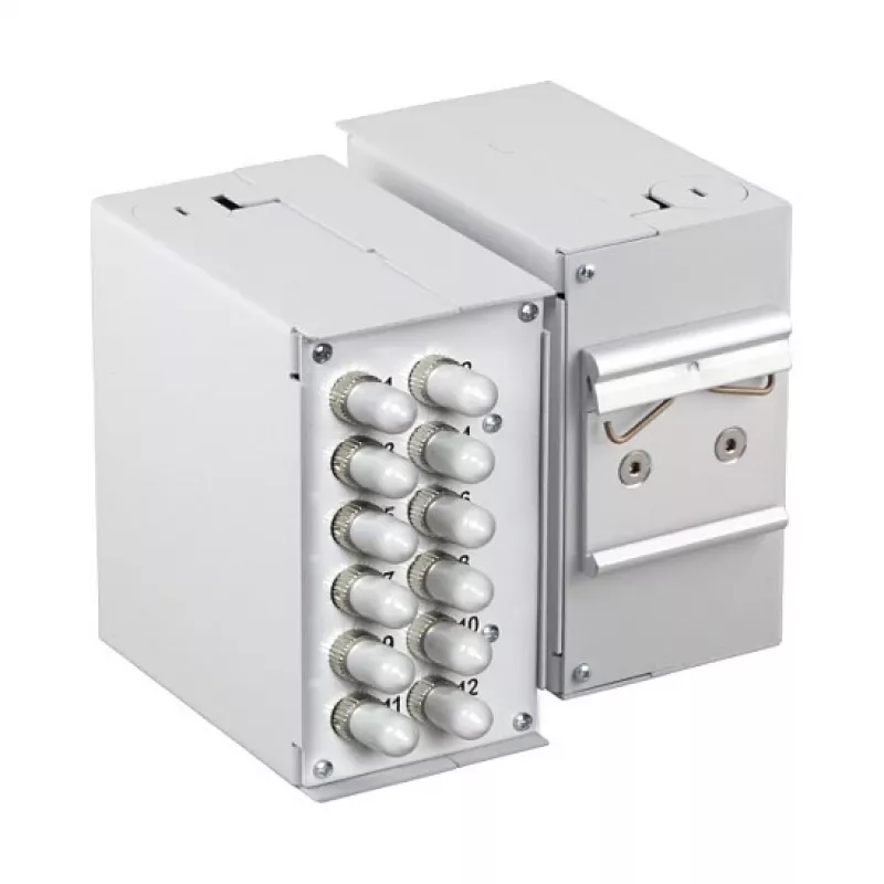 EFB-Elektronik Priekinis skydelis 6 x SC-Simplex, LC-Duplex, E2000 su 1,7 mm varžtų angomis