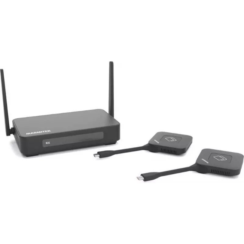 Marmitek Stream 4K Pro belaidė 4K HDMI prezentacijos sistema + 1 USB-C raktas