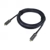 Equip USB-C 3.2 į USB-C aktyvus optinis kabelis (AOC) 8K 60W PD 10m juodas