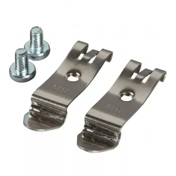 EFB Electronics EFB H83030.1 - Laikiklis mini pataisų skydeliams ant skrybėlės bėgelio, 2 vnt.
