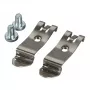 EFB Electronics EFB H83030.1 - Laikiklis mini pataisų skydeliams ant skrybėlės bėgelio, 2 vnt.