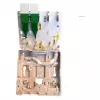 EFB Elektronik FTTH dėžutė 4 SC-S arba LC-D movoms 80x80 su kabelio kreiptuvu, susitraukiančios versijos
