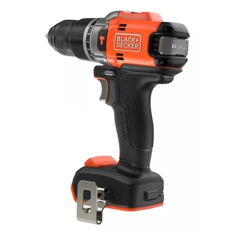 Black & Decker BLD683XN-XJ Laidinis smūginis gręžtuvas 680W 13mm Raktinis griebtuvas 0-3000 RPM Juoda/Oranžinė