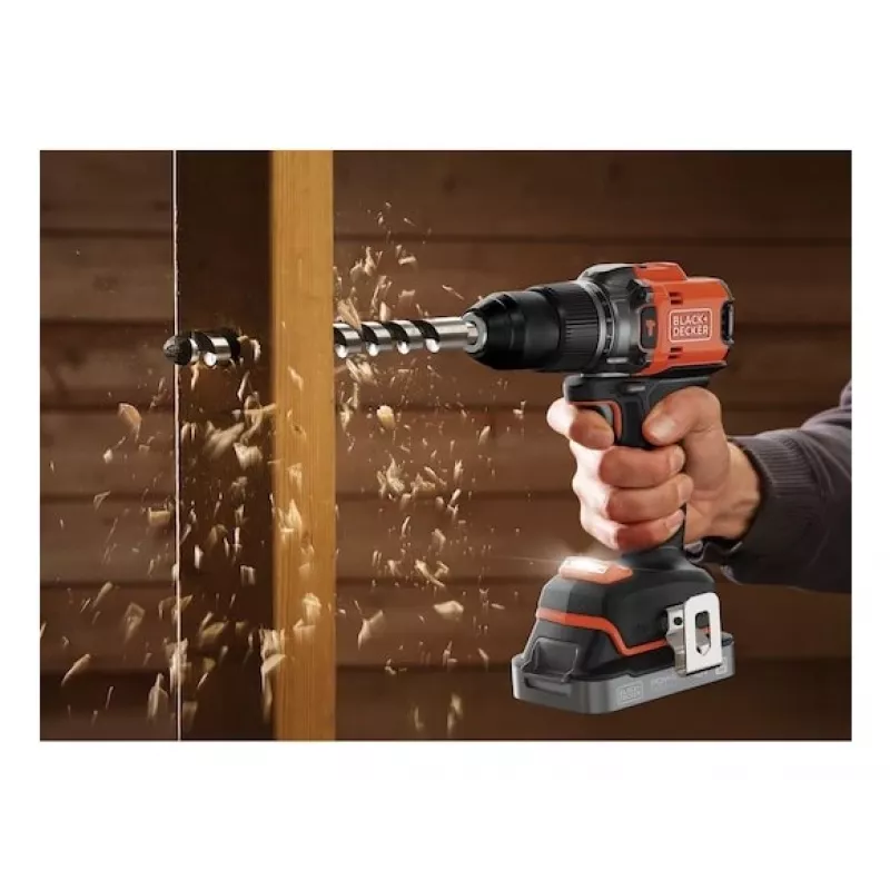 Black & Decker BLD683XN-XJ Laidinis smūginis gręžtuvas 680W 13mm Raktinis griebtuvas 0-3000 RPM Juoda/Oranžinė