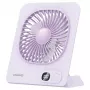 USAMS ZB363 Magnetinis stalo ventiliatorius violetinis