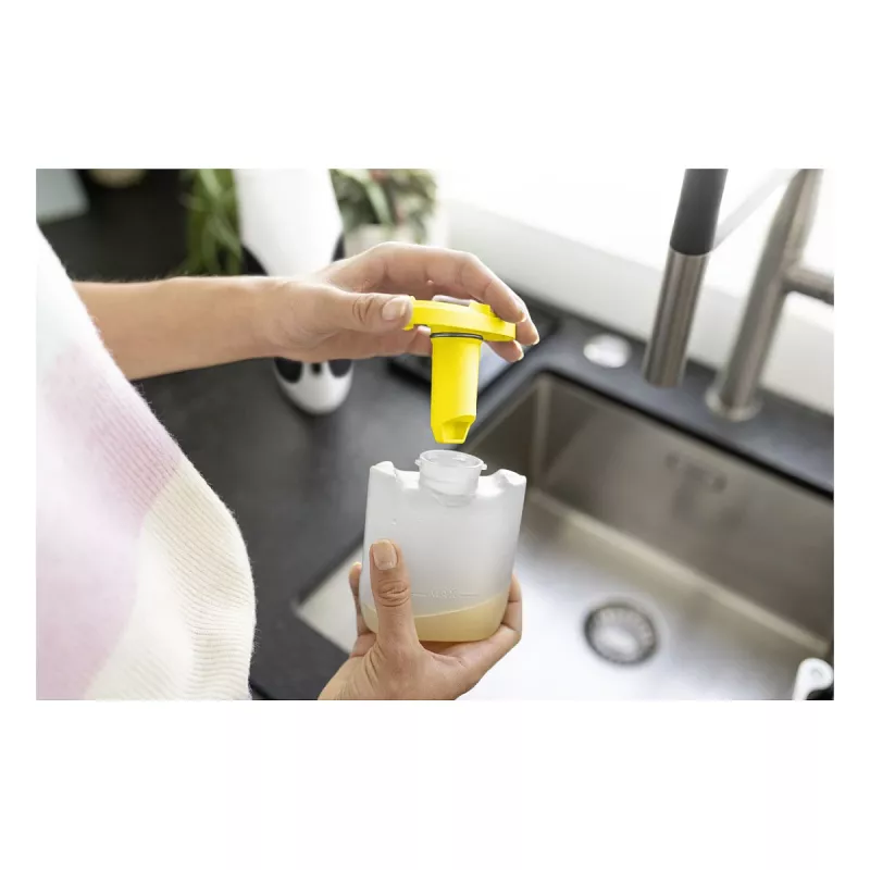 Kärcher WV 1 Compact Care langų valymo siurblys, ličio jonų, 25 min veikimo laikas, 100 ml talpa, geltona/juoda