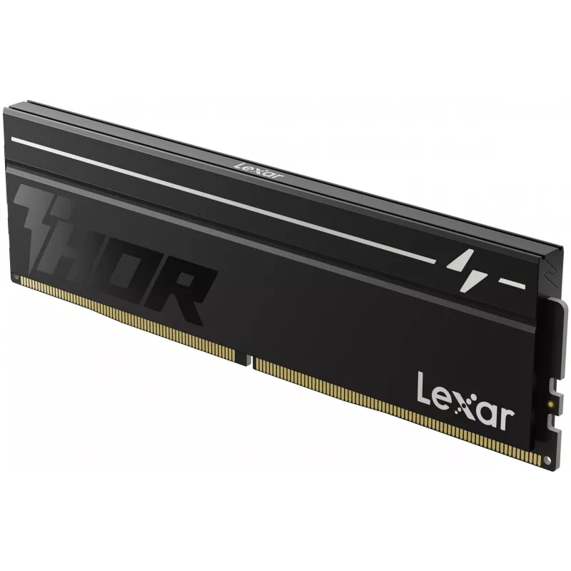 Lexar THOR 2nd Gen 32GB (2x16GB) DDR5 6000MHz CL38 RGB Desktop Memory Black