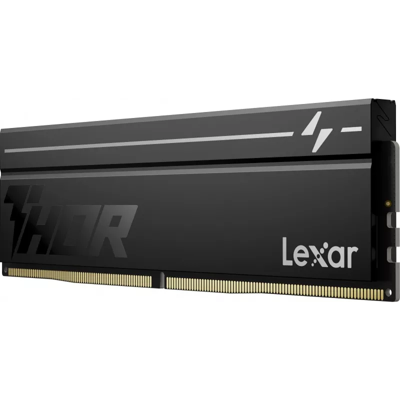 Lexar THOR 2nd Gen 32GB (2x16GB) DDR5 6000MHz CL38 RGB Desktop Memory Black