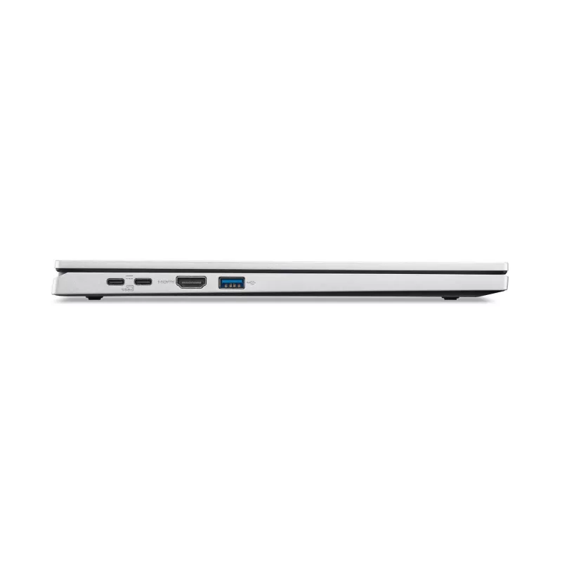 Acer Aspire Go 15 AG15-32P-39R2DX nešiojamas kompiuteris - Intel Core 3 N355, 15.6 inch FHD IPS, 8GB RAM, 128GB SSD + 256GB SSD, Windows 11 Home, sidabrinis