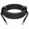 HP Poly A2 stalviršio mikrofono prailginimo kabelis JST–JST, 1,8 m, juodas