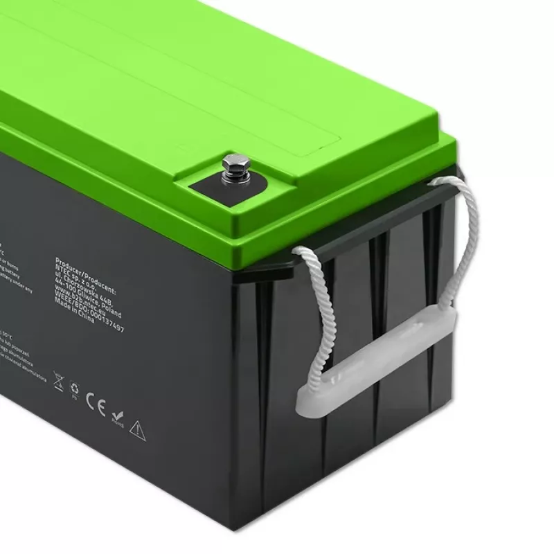 Qoltec 12V 150Ah Gel baterija (GEL) - VRLA, nereikalaujanti priežiūros, 41,8 kg