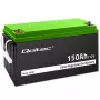 Qoltec 12V 150Ah Gel baterija (GEL) - VRLA, nereikalaujanti priežiūros, 41,8 kg