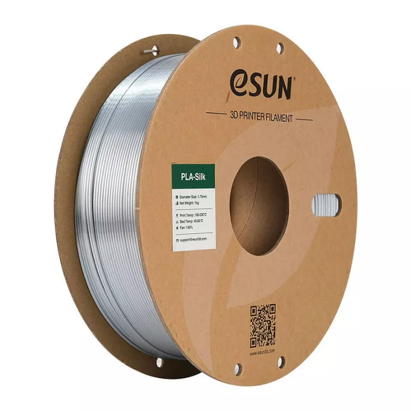 eSUN ePLA-Silk 1.75mm Silver 1kg