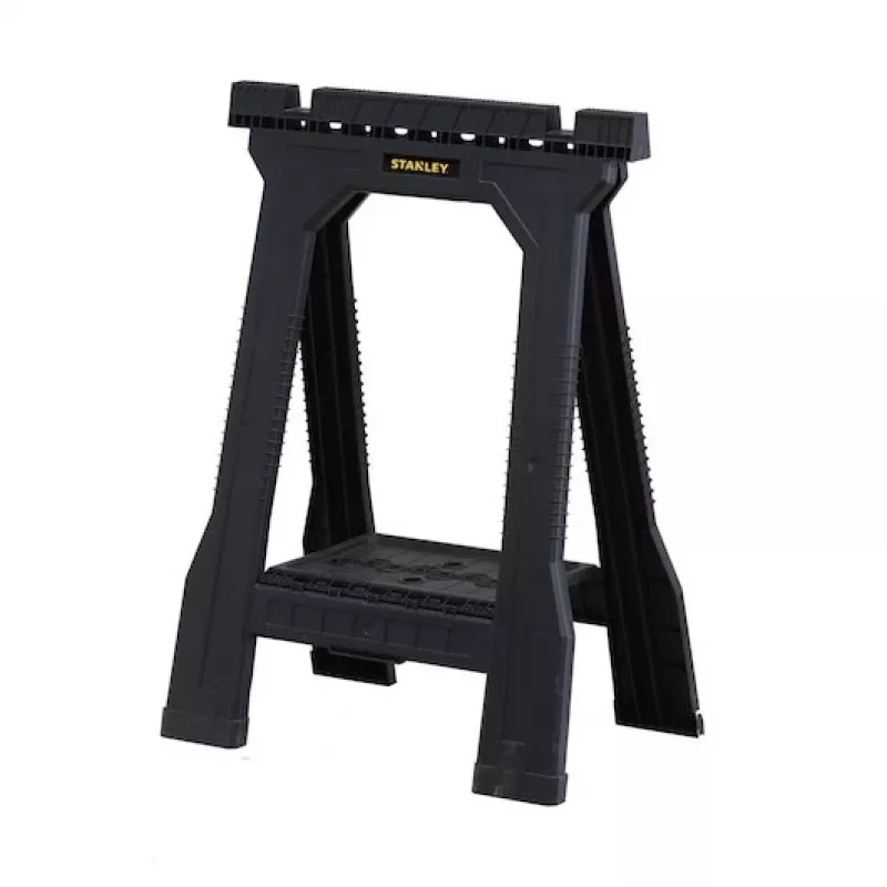 STANLEY Rack-horse Junior 2 vnt. Pjovimo ožys dvynių pakuotė, 360 kg keliamoji galia, sulankstomas, juoda/geltona