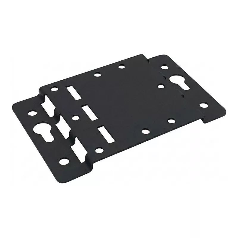 ALLNET Rock Pi S / Rock 3 Metal Wall Mount Bracket - Black