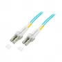 EFB-Elektronik Duplex šviesolaidinis jungiamasis kabelis LC-LC OM3 50m LSZH Aqua 2,0mm