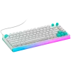 Logitech G512 X 75 mechaninė žaidimų klaviatūra – balta – US International – laidinė USB