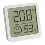 TFA Dostmann 30.5053.02.04 4 vienetų baltas skaitmeninis termo-higrometras su komforto zona