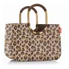 Reisenthel Loopshopper L Leo Macchiato prekių krepšys, 25L, ruda/ smėlio