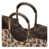 Reisenthel Loopshopper L Leo Macchiato prekių krepšys, 25L, ruda/ smėlio