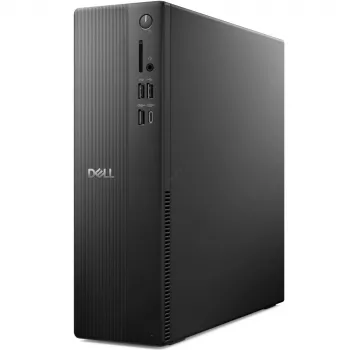Dell Pro Slim Essential QVS1260 stalinis kompiuteris, Intel Core i5-14400, 8 GB DDR5, 512 GB SSD, Intel UHD Graphics 730, Windows 11 Pro, „Wi-Fi“ + „Bluetooth“, USB klaviatūra ir pelė, išorinis USB DVD įrenginys DW316, 3 metų „Pro Support“