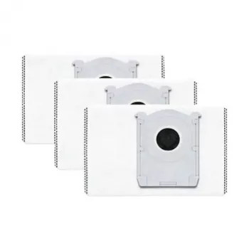 ECOVACS dulkių maišelis DEEBOT T90 šeimai ir X11 PRO OMNI (3 vnt.) - balta/pilka