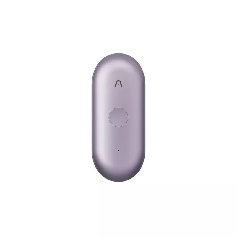 PLAUD NotePin S Lilac AI balso įrašymo įrenginys su 64GB atmintimi, Bluetooth 5.0, USB-C, iki 30h įrašymo