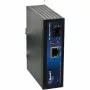ALLNET ALL-MCI2011P-60W pramoninis PoE medijos keitiklis, 1x 10/100/1000Base-T RJ45 į 1x 1000Base-X SFP, 60W PoE, DIN bėgelis, juodas